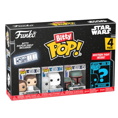 Bitty Pop! - Star Wars S2- Leia 4 Pack